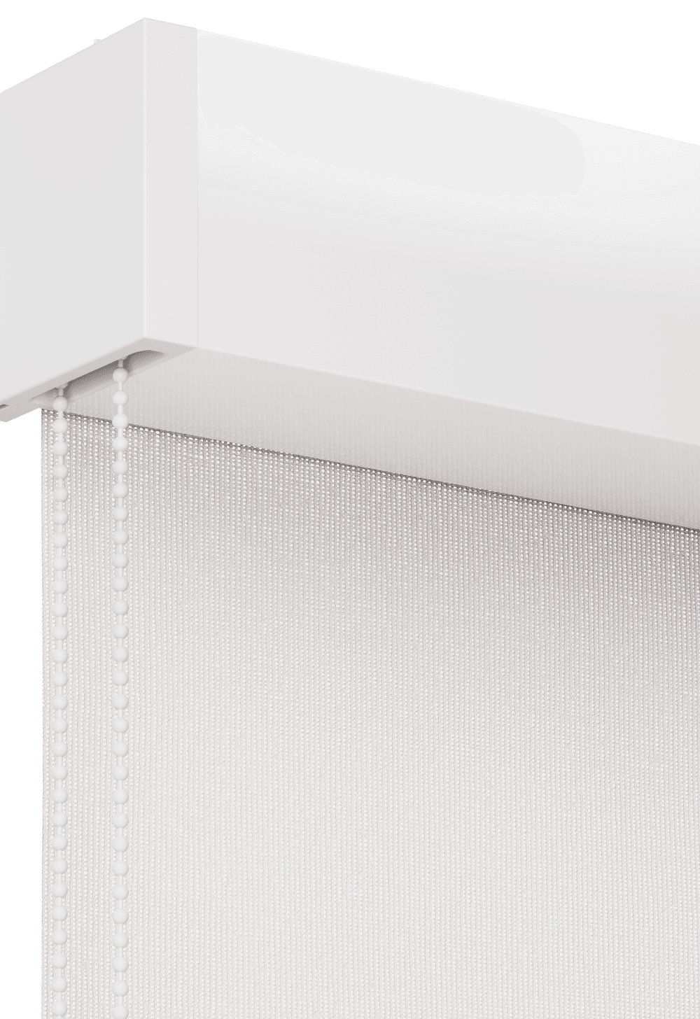 Hand sample of an RC-MA31 square cassette roller shade