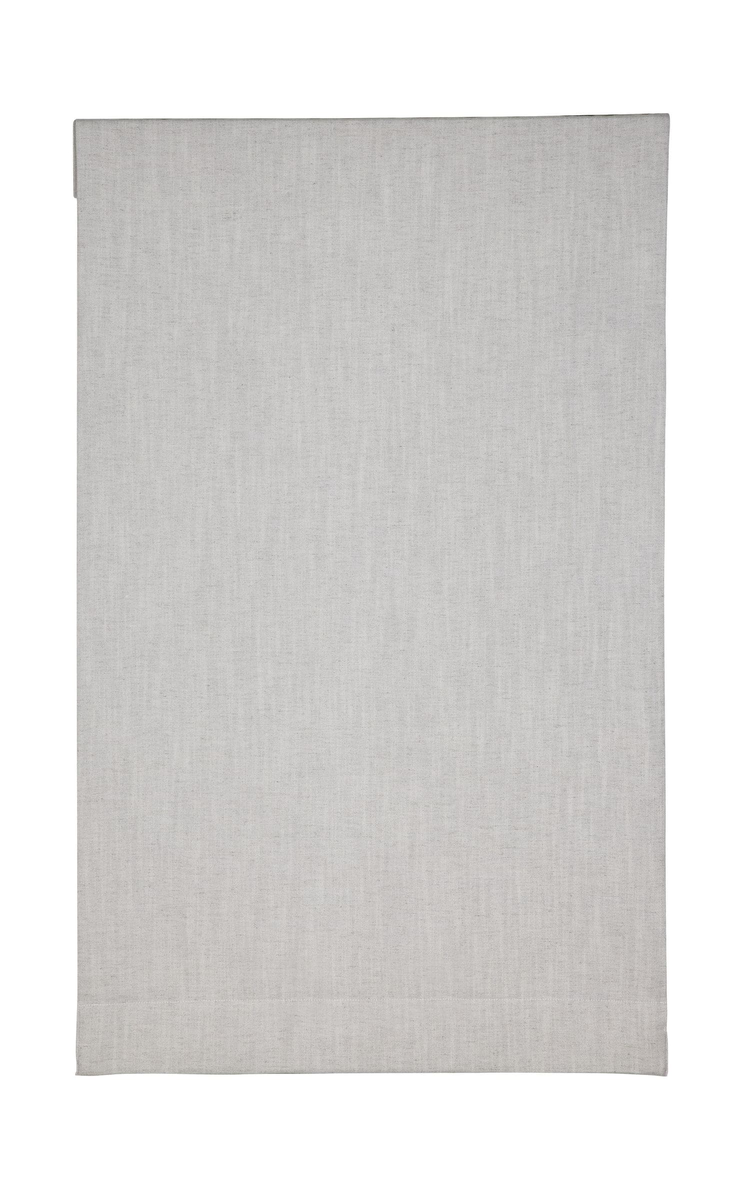 Flat fold roman shade