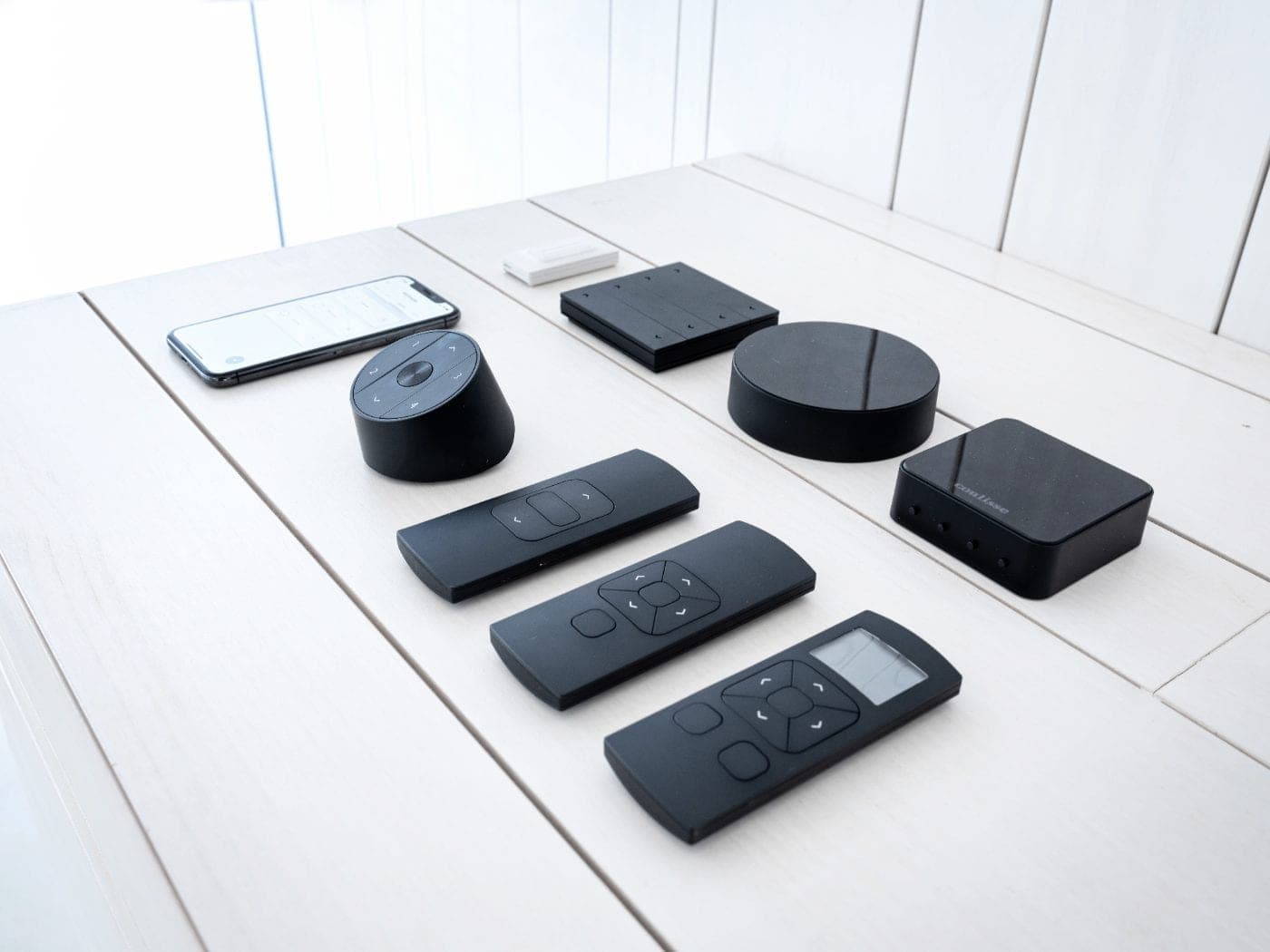 Range of Motion Blinds remotes